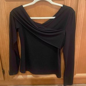 Asymmetrical Banana Republic Black Top